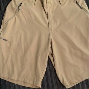 Columbia Men's Khaki Performance Athletic Shorts